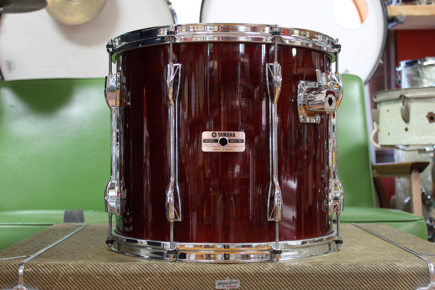 1988 Yamaha Recording Custom in Cherry 16x22 13x15 10x12 10x10