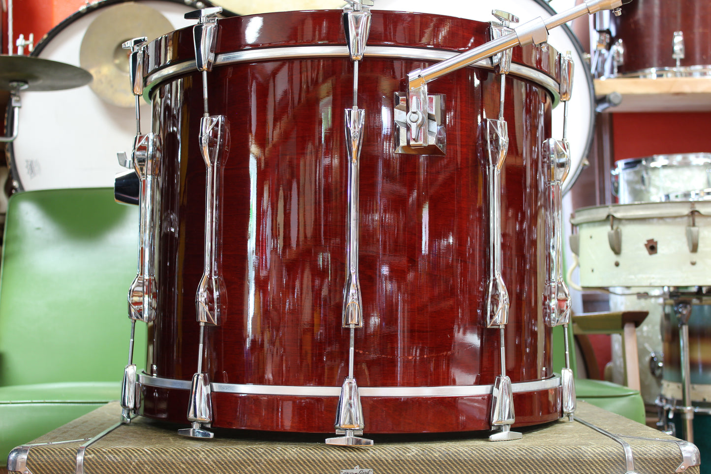 1988 Yamaha Recording Custom in Cherry 16x22 13x15 10x12 10x10