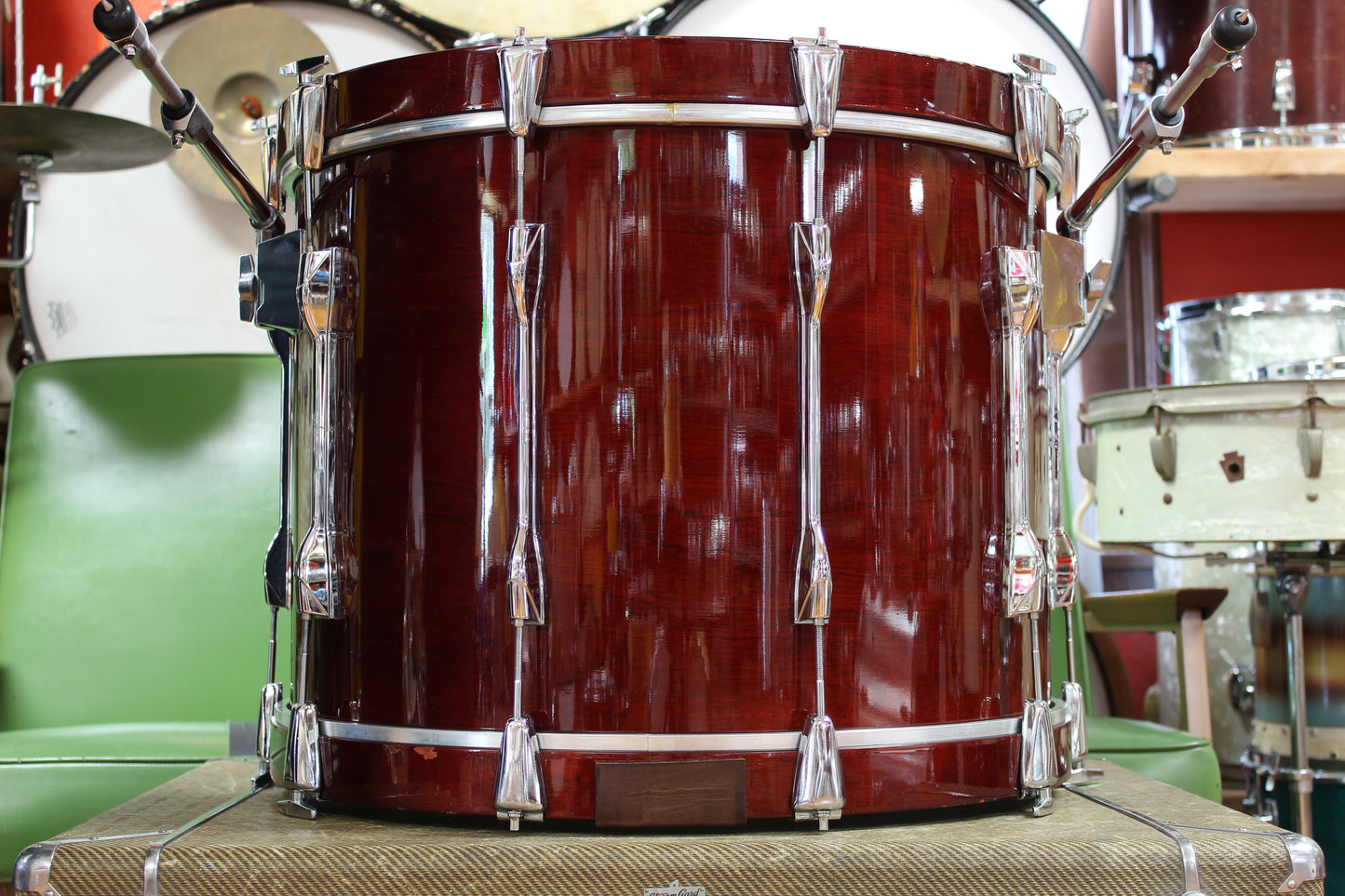 1988 Yamaha Recording Custom in Cherry 16x22 13x15 10x12 10x10