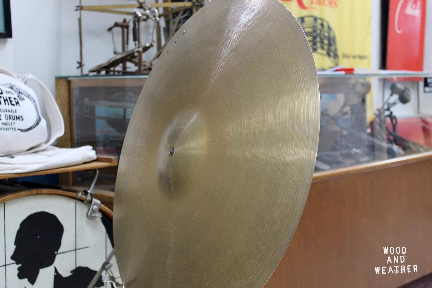 PGB Artisan Cymbals 23" Signature Series Ride Cymbal w/ Rivets 2880g