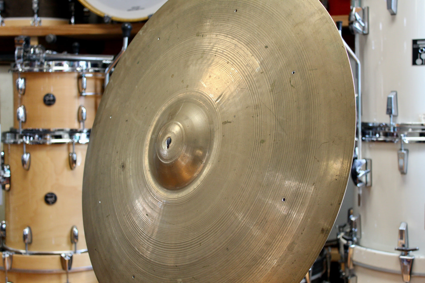 1950s A. Zildjian 24" Block Stamp Ride 3408g