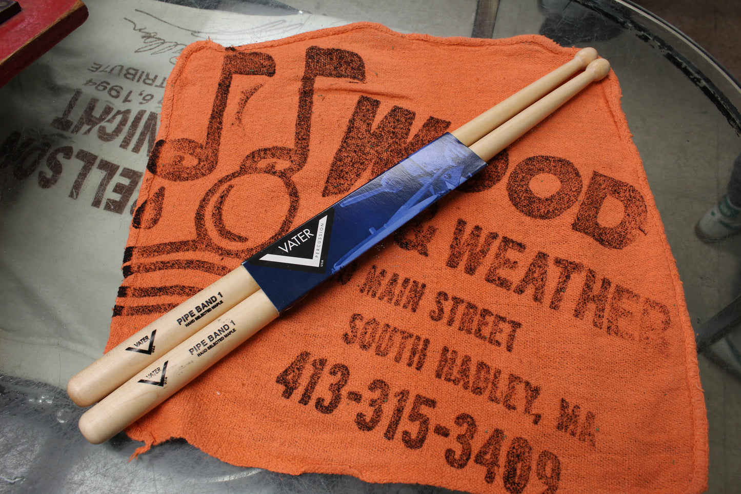 Vater Pipe Band 1 Drum Stick - NOS