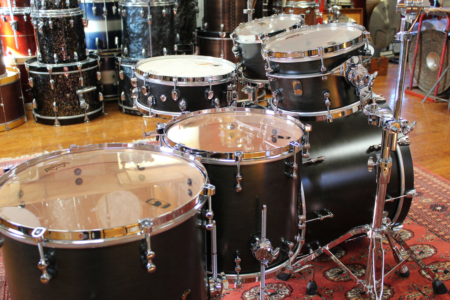 Mapex Black Panther Design Lab EQUINOX 5 PIECE SHELL PACK - Satin Black
