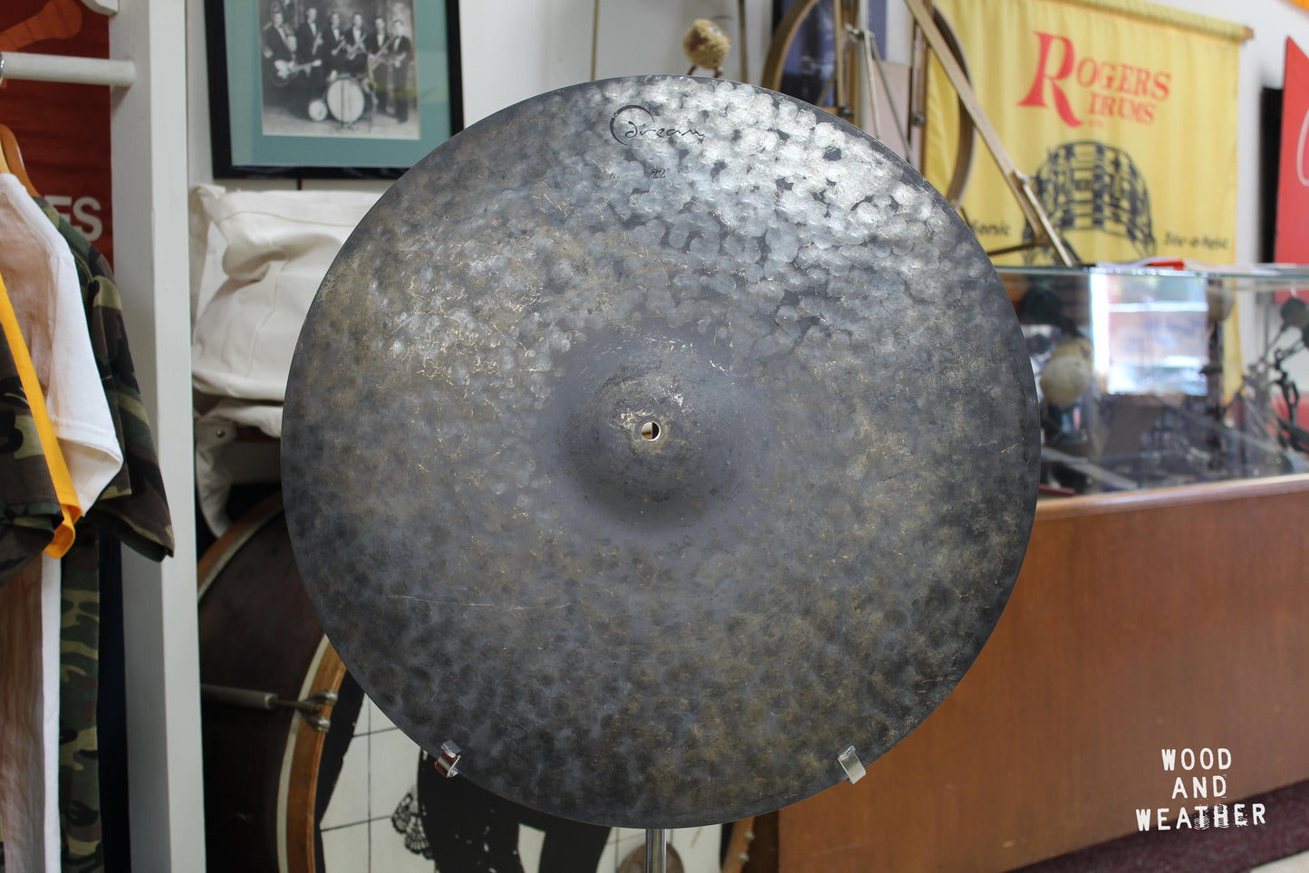 Used Dream 22" Dark Matter Energy Ride Cymbal 4165g