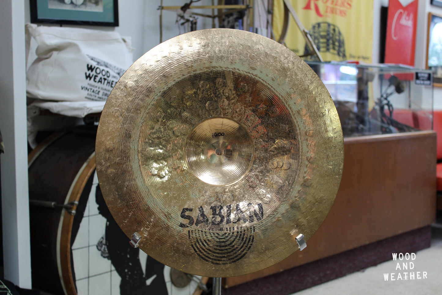 Used Sabian 17" Signature Carmine Appice Chinese Cymbal 1200g