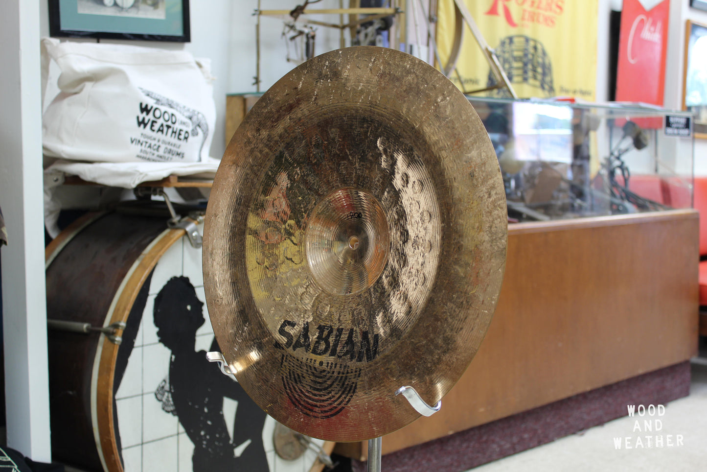 Used Sabian 17" Signature Carmine Appice Chinese Cymbal 1200g
