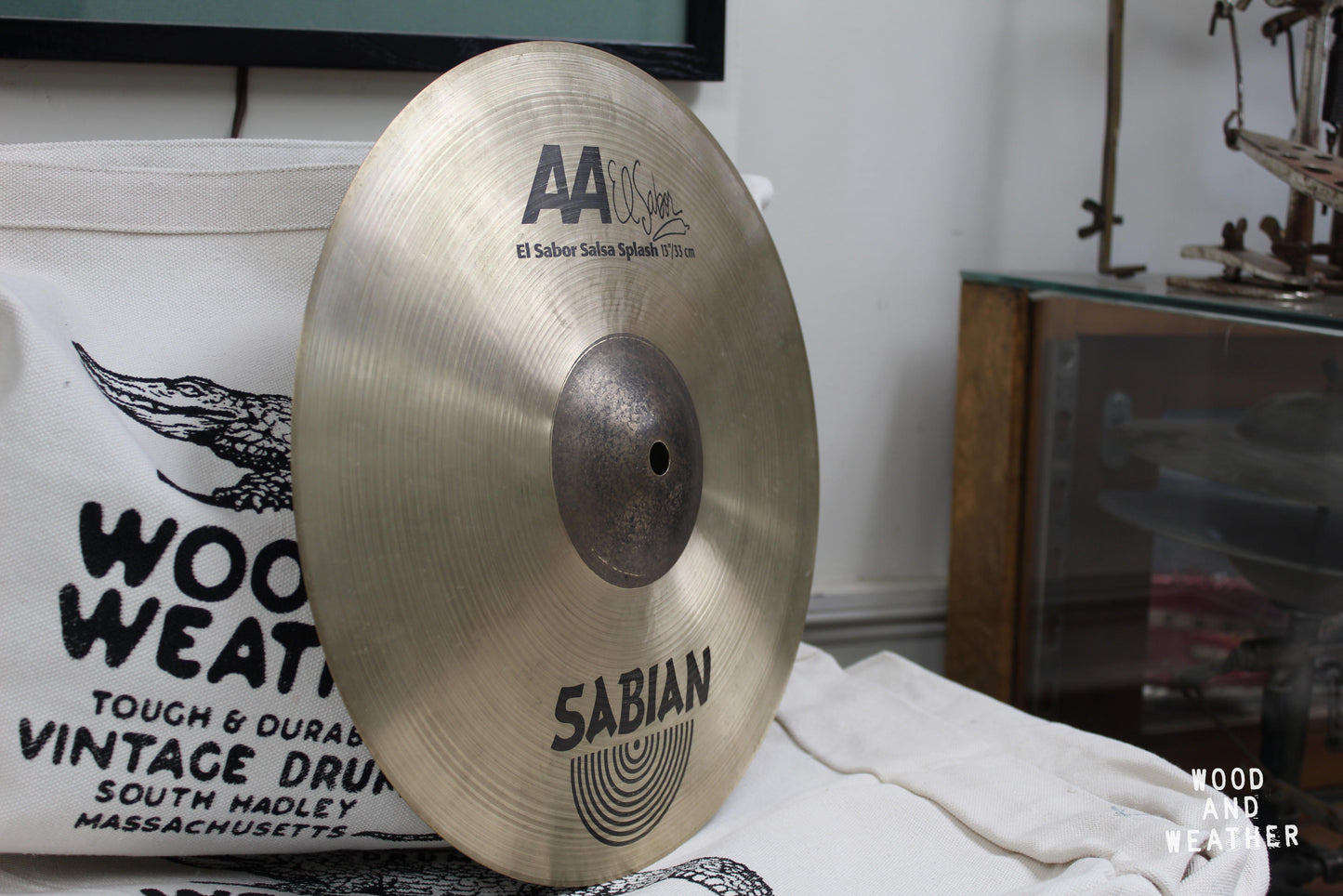 Used Sabian 13" El Sabor Salsa Splash Cymbal 540g