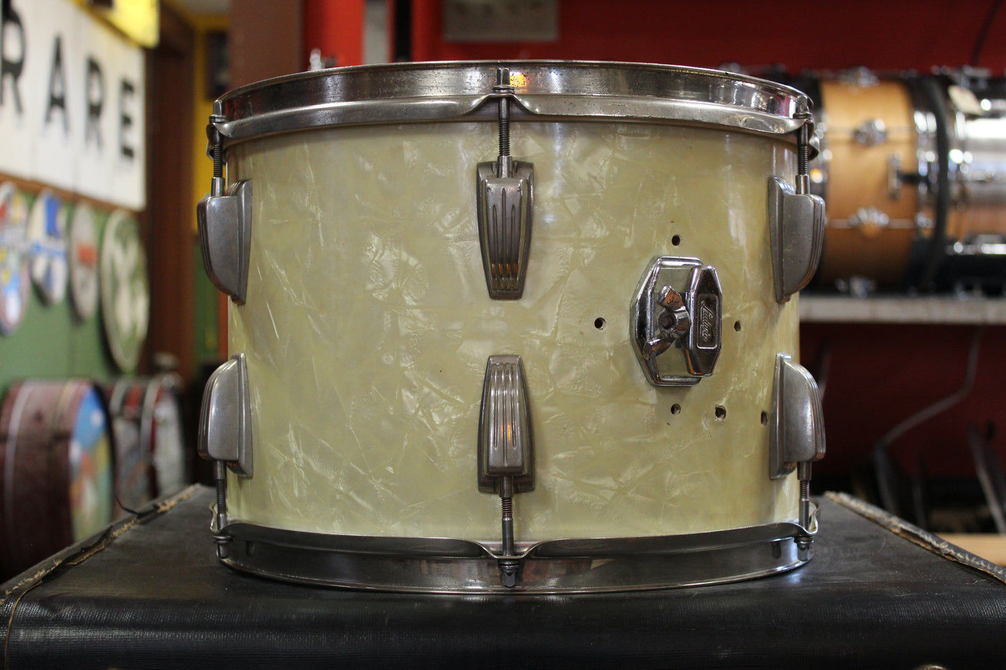 1950s WFL Super Classic Outfit in White Marine Pearl 14x22 9x13 16x16