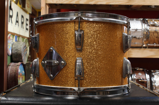 1961 Ludwig 9x13 Tom in Gold Sparkle