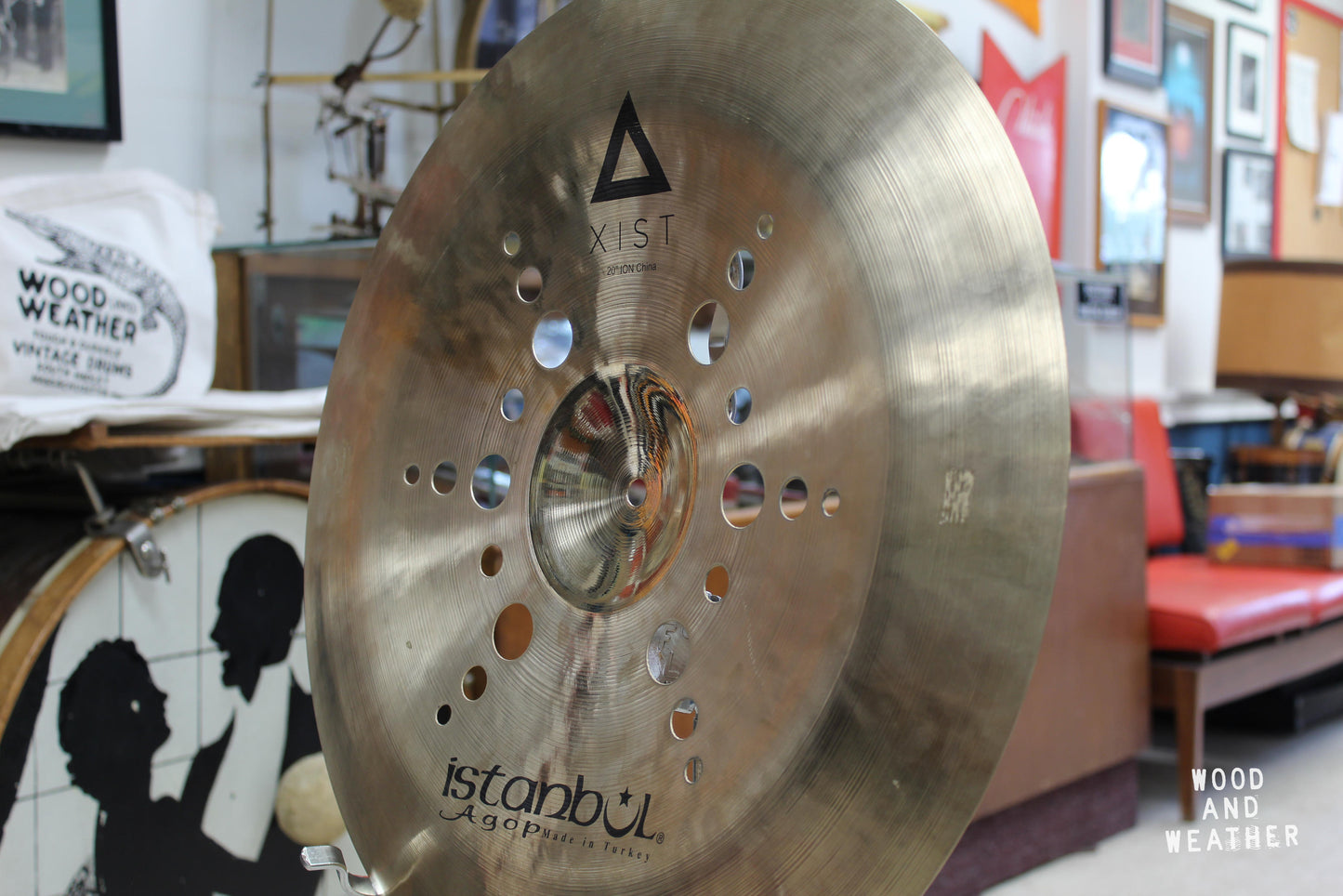 Used Istanbul Agop 20" Xist ION China Cymbal 1335g
