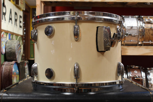 1970s Gretsch 9x13 Tom in White Nitron