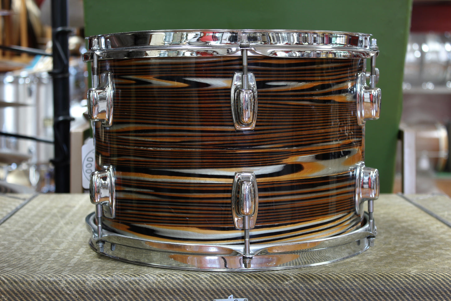 1970s Ludwig Standard in Gold Strata 14x22 9x13 5x14
