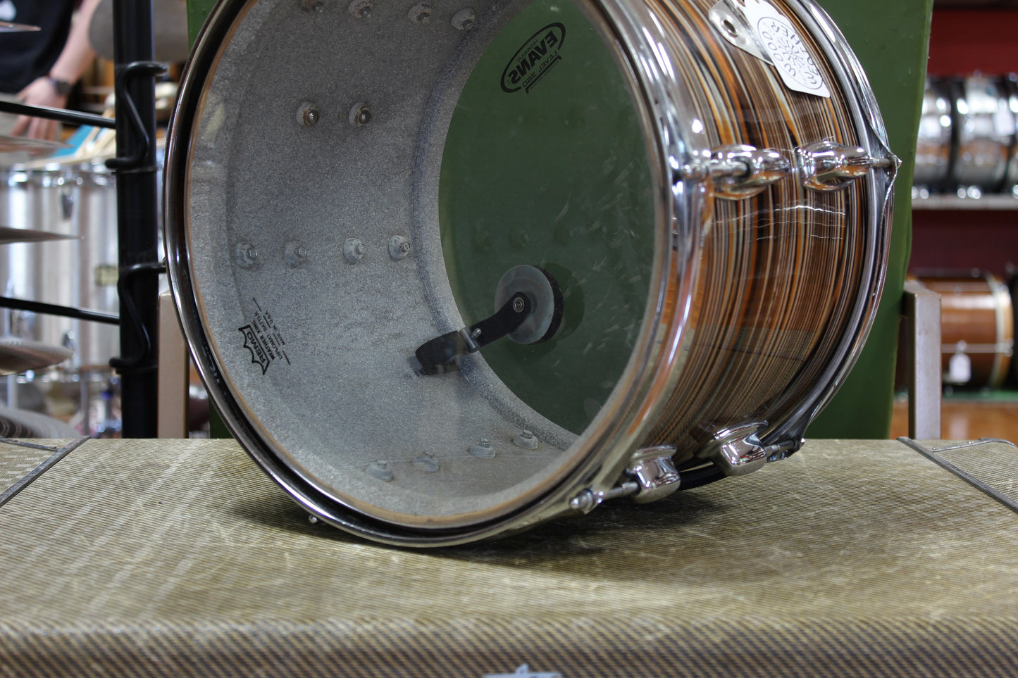 1970s Ludwig Standard in Gold Strata 14x22 9x13 5x14