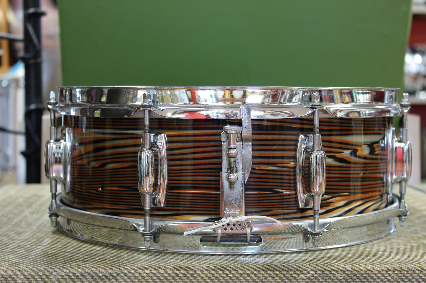 1970s Ludwig Standard in Gold Strata 14x22 9x13 5x14