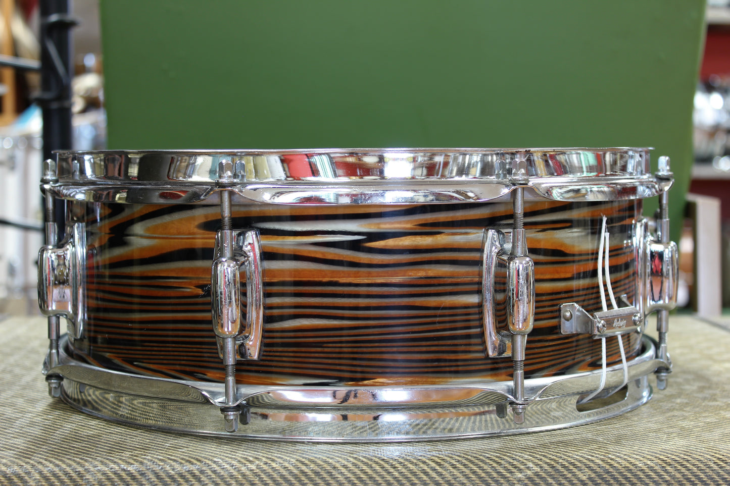 1970s Ludwig Standard in Gold Strata 14x22 9x13 5x14