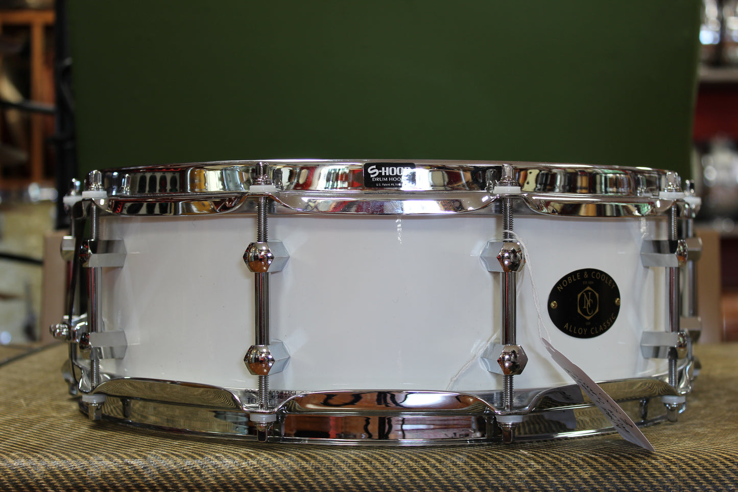 2019 Noble & Cooley Alloy Classic 4.75x14 White Gloss