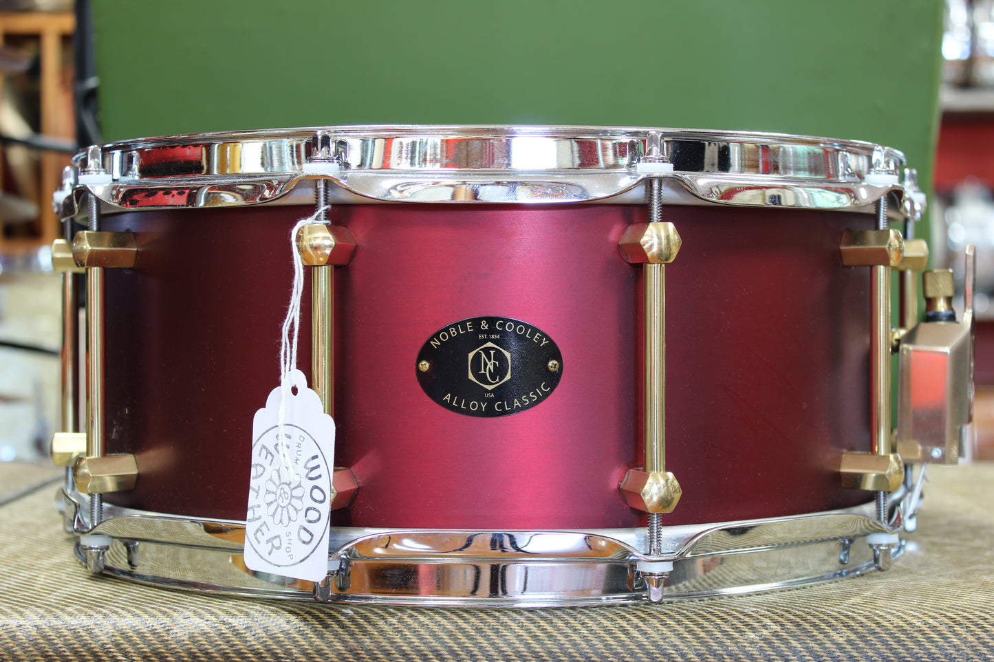 2022 Noble & Cooley Alloy Classic 6x14 Wine Red Matte