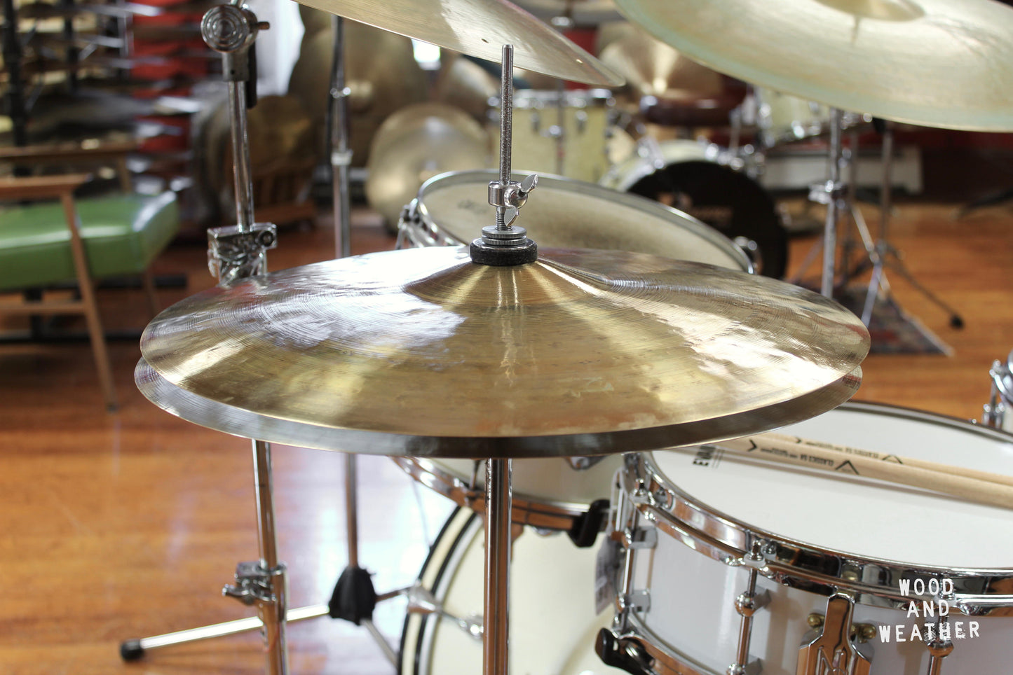 PGB Artisan Cymbal 16" Inverted China Hi-Hat Cymbals 880/980g