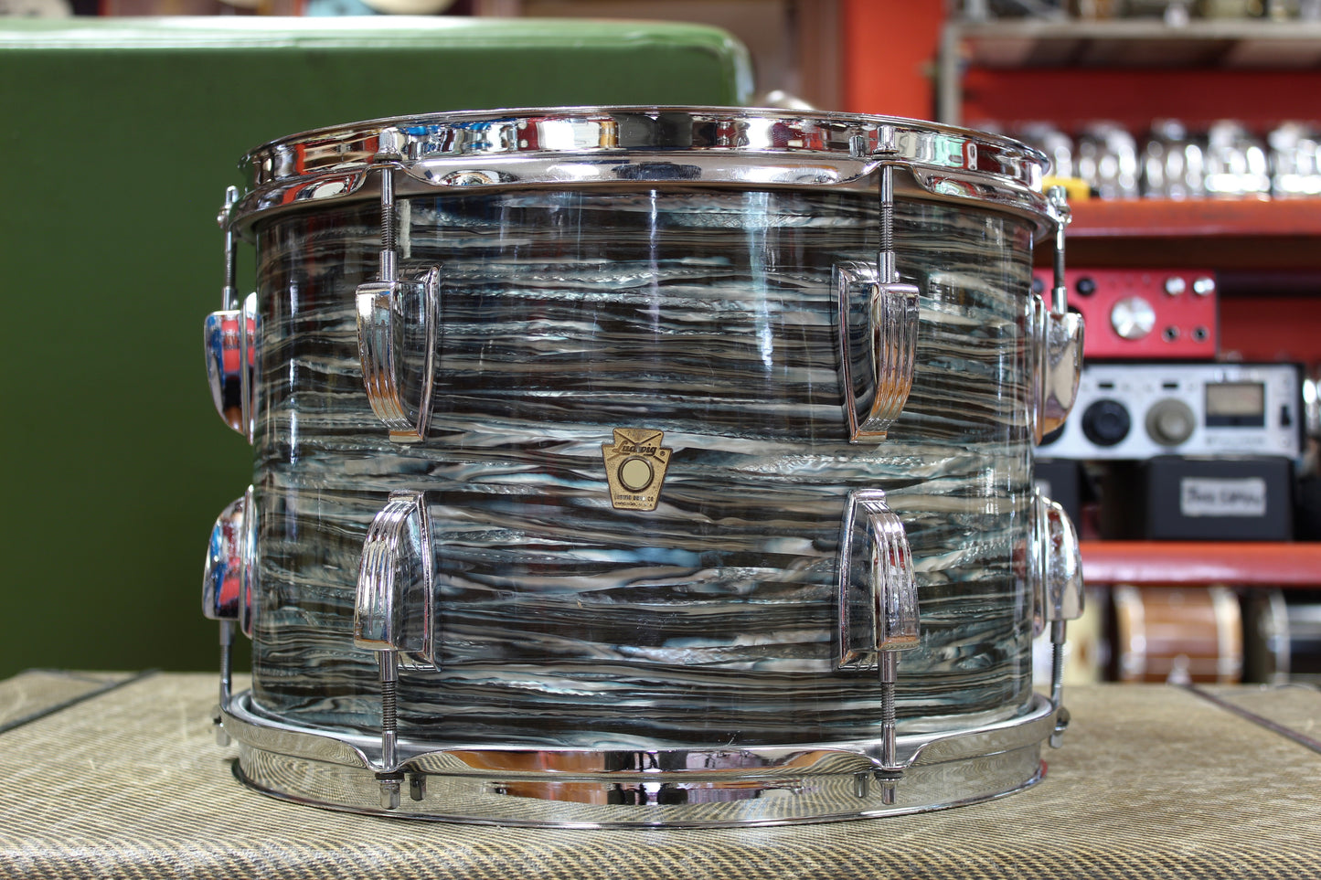 1960s Ludwig Super Classic in Oyster Blue Pearl 14x22 16x16 9x13