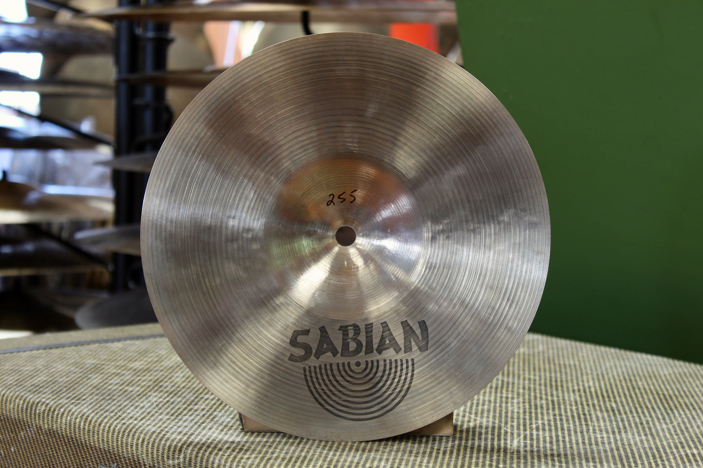 Used Sabian 10" HH Hand Hammered Splash Cymbal 255g