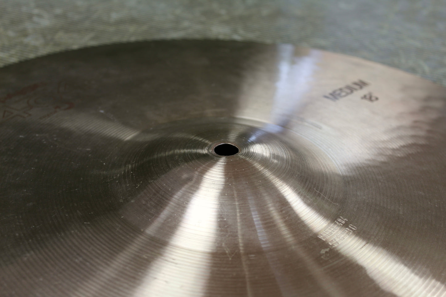 1984 Paiste 18" 404 Medium Crash Cymbal 1395g