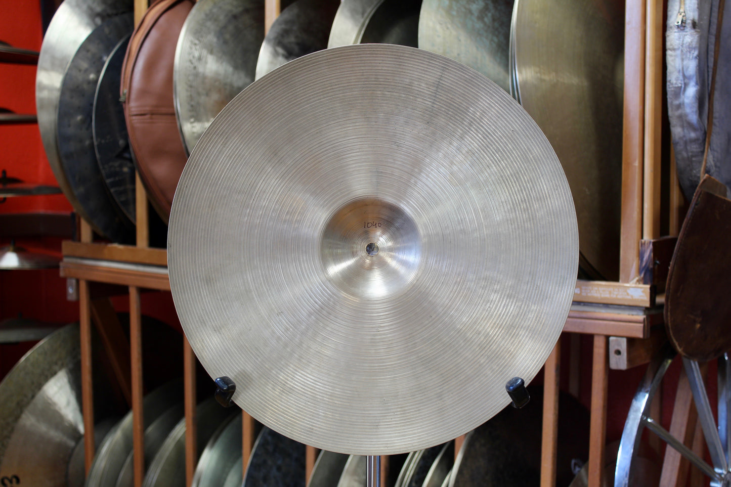 1970s A. Zildjian 16" Crash Cymbal 1040g