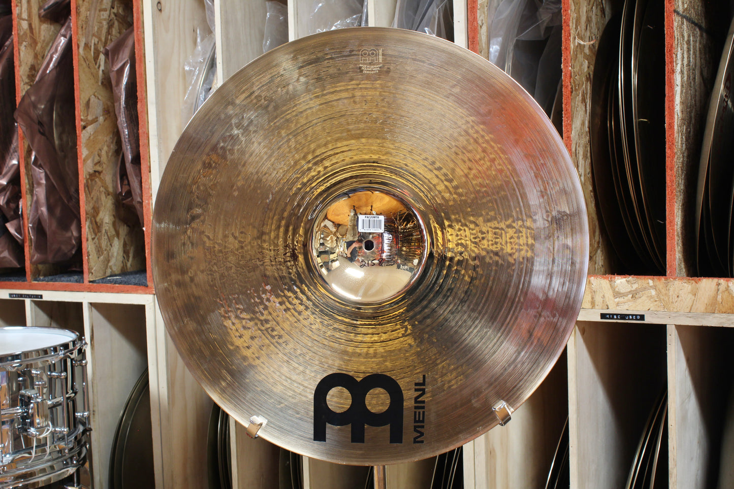 Meinl 20" Pure Alloy Medium Thin Ride 2158g