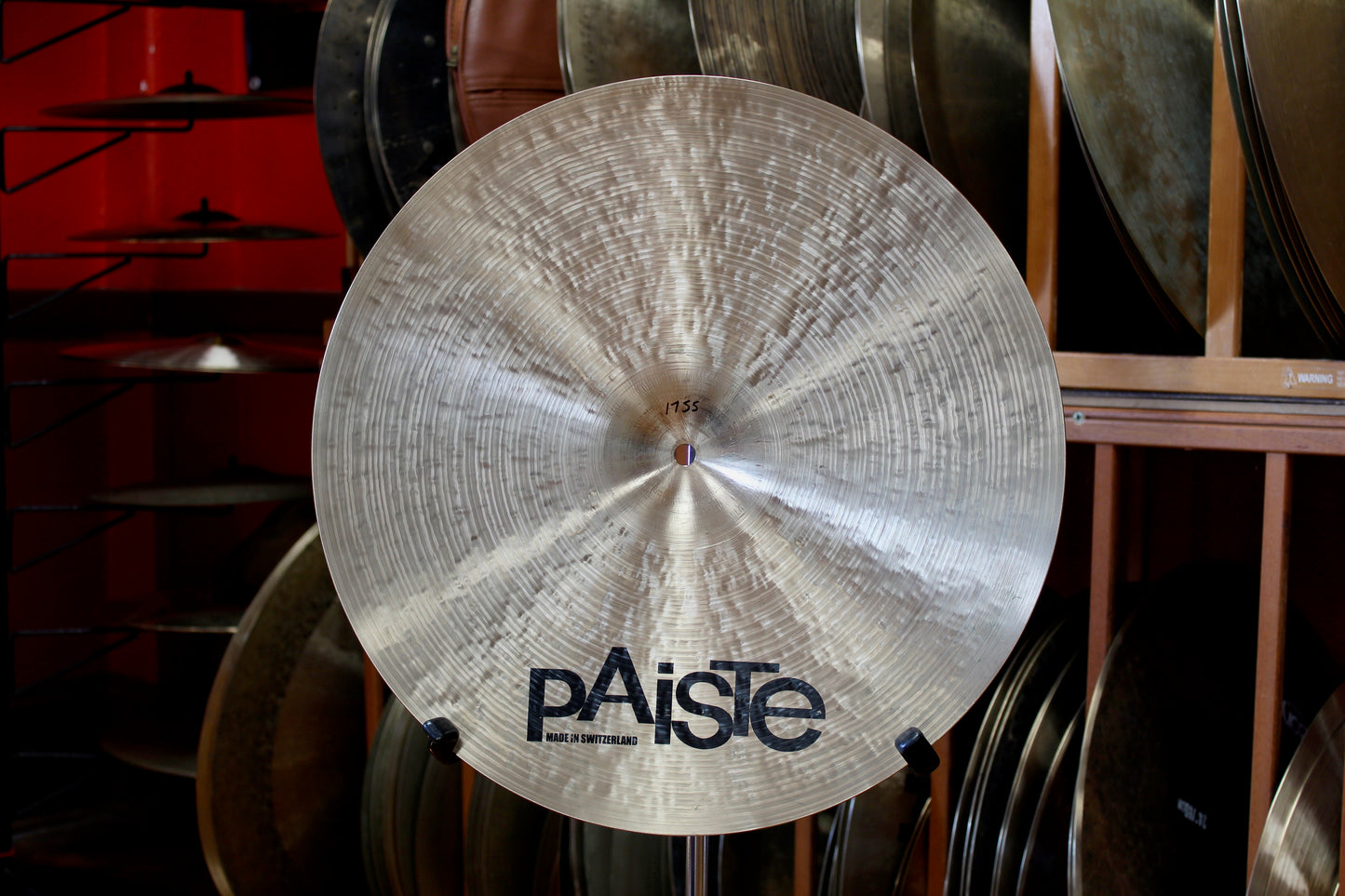 Used Paiste 18" Prototype Crash Cymbal 1755g