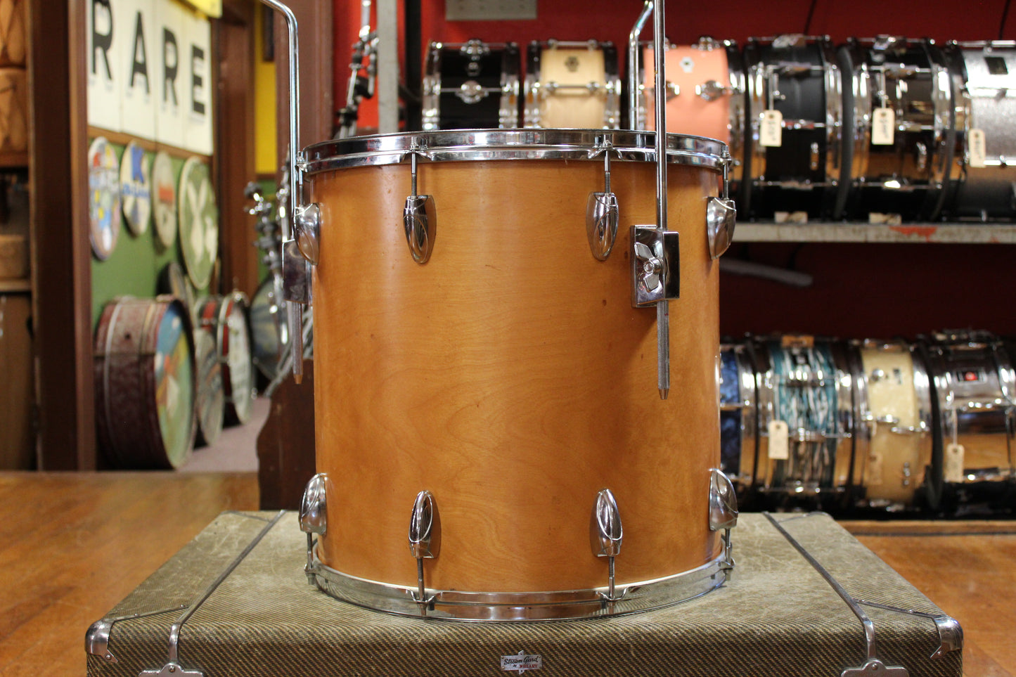 1970s Yamaha 9000 Series Outfit in Natural Birch14x22 8x12 9x13 16x16