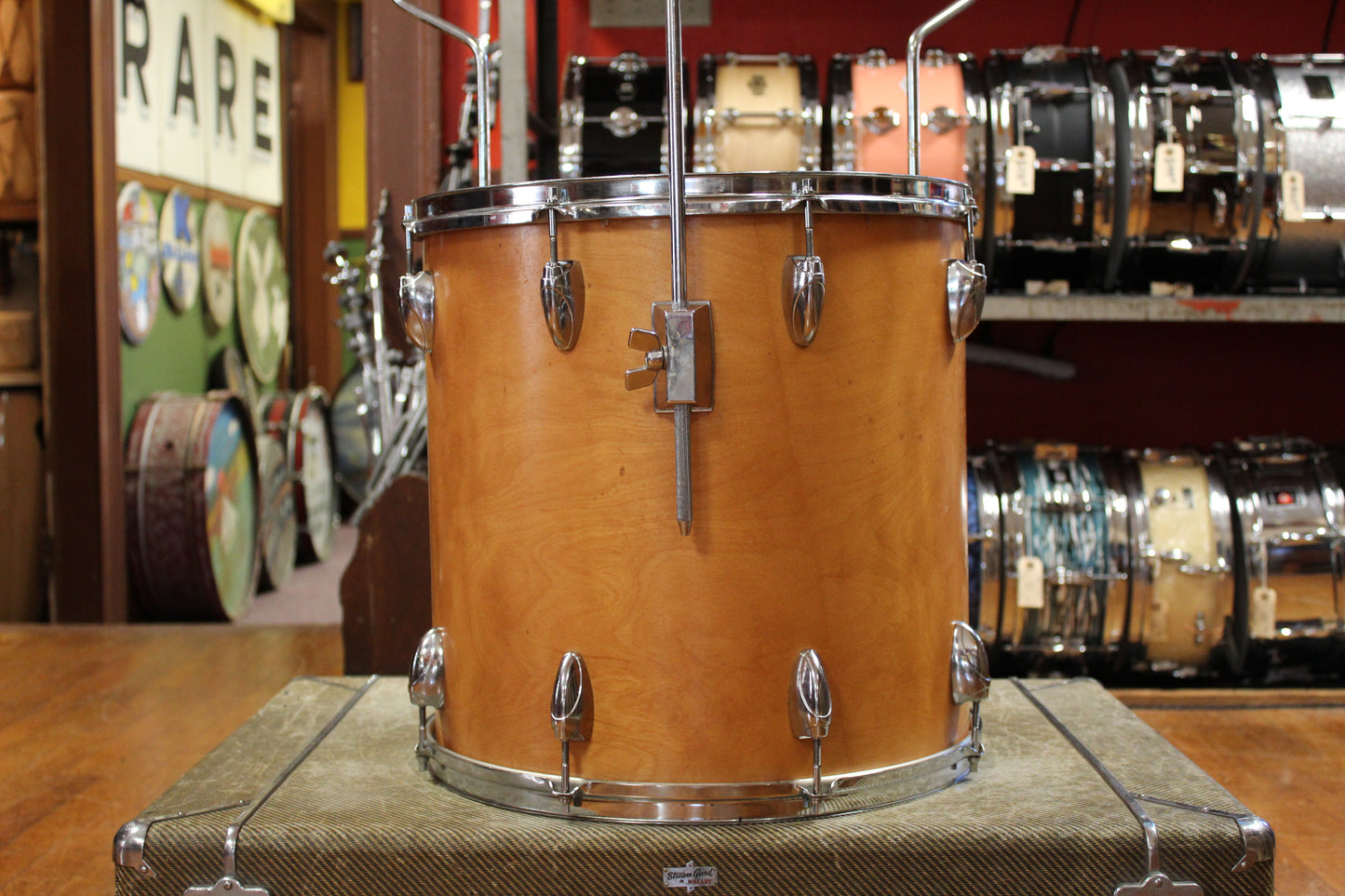 1970s Yamaha 9000 Series Outfit in Natural Birch14x22 8x12 9x13 16x16