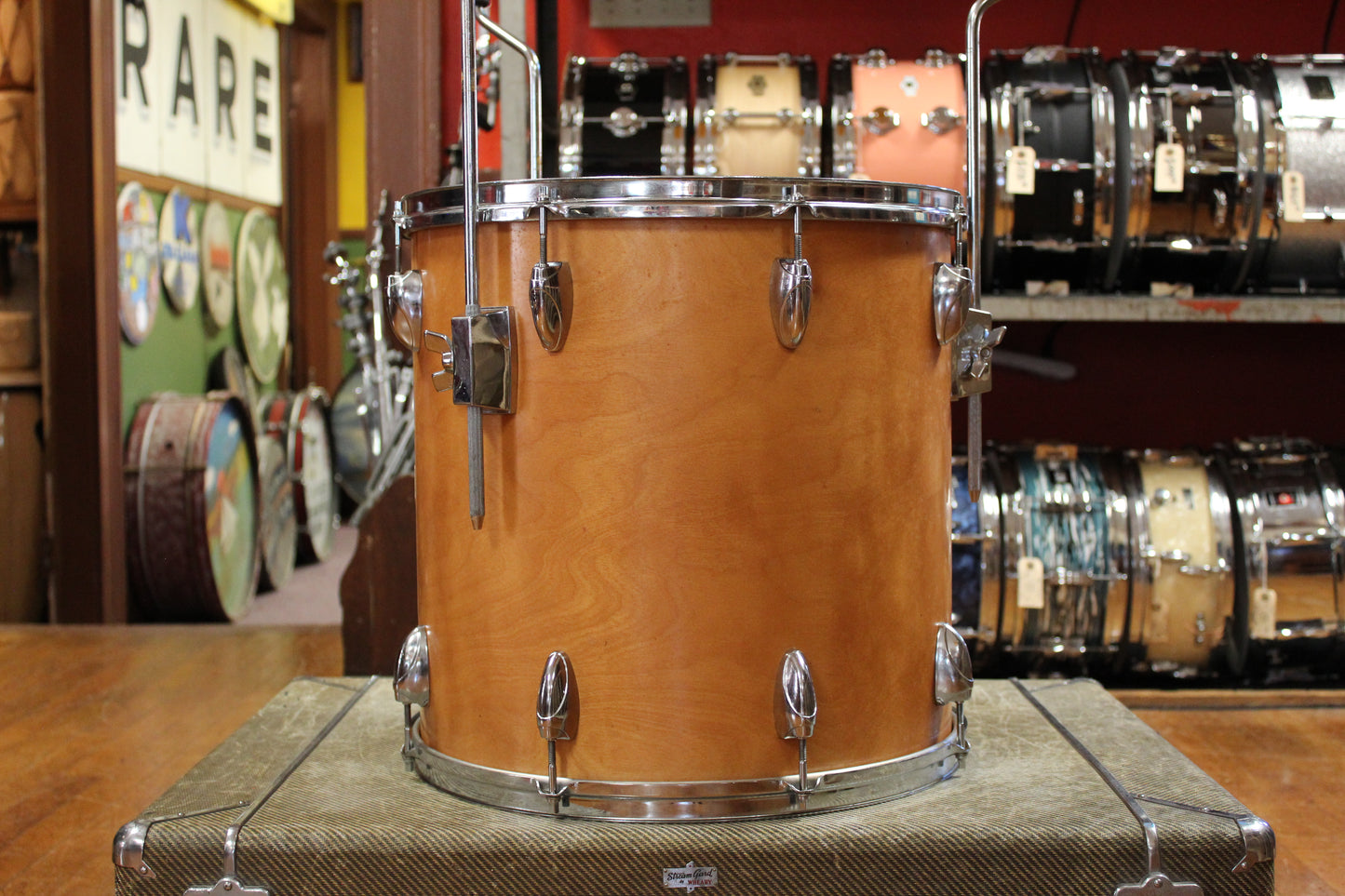 1970s Yamaha 9000 Series Outfit in Natural Birch14x22 8x12 9x13 16x16
