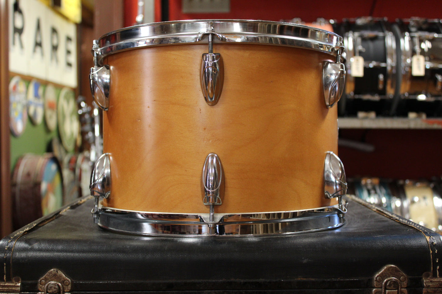 1970s Yamaha 9000 Series Outfit in Natural Birch14x22 8x12 9x13 16x16