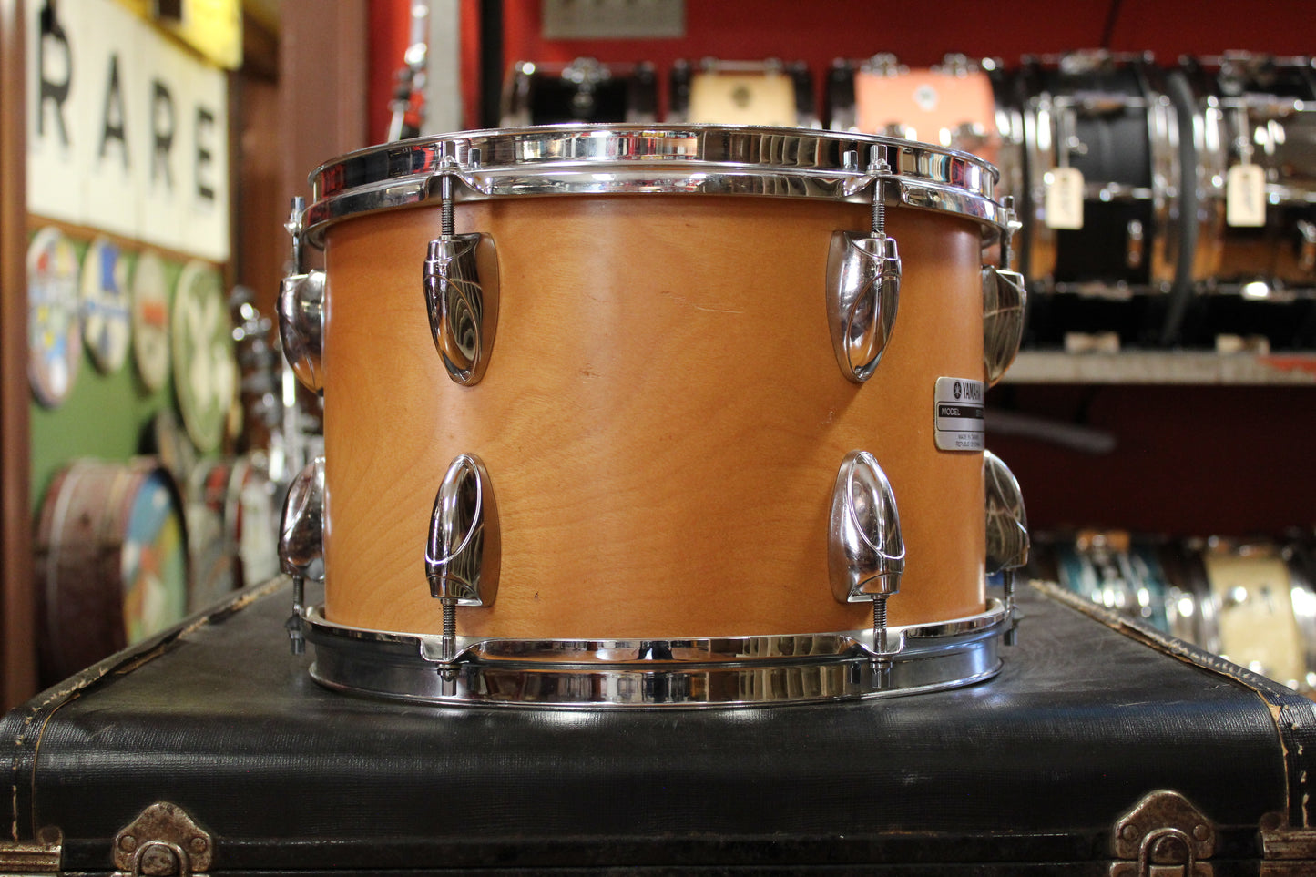 1970s Yamaha 9000 Series Outfit in Natural Birch14x22 8x12 9x13 16x16