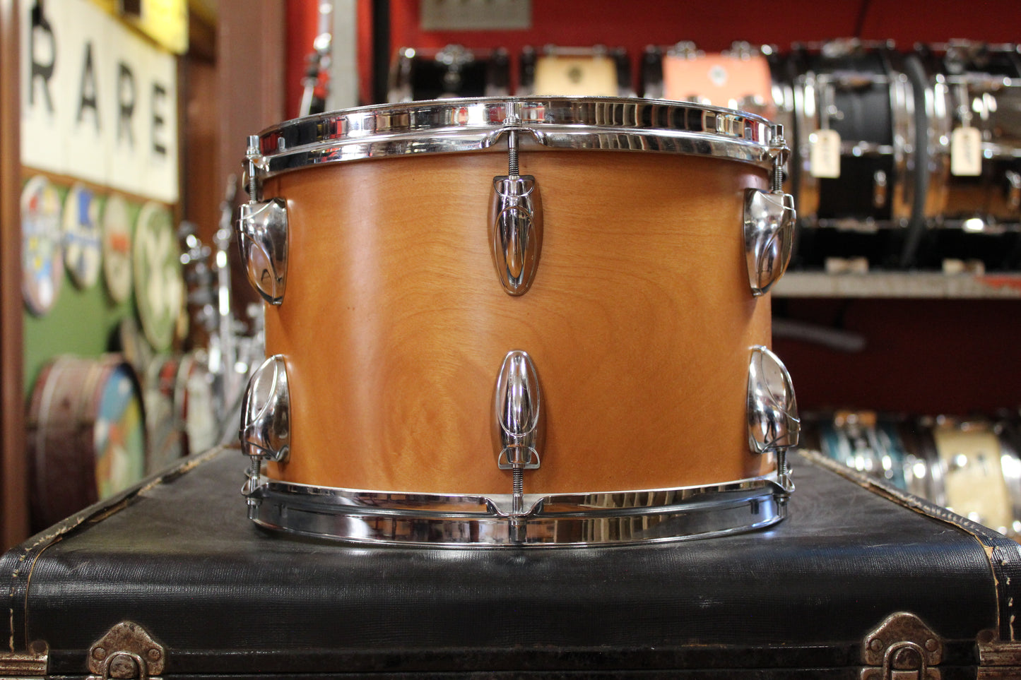 1970s Yamaha 9000 Series Outfit in Natural Birch14x22 8x12 9x13 16x16