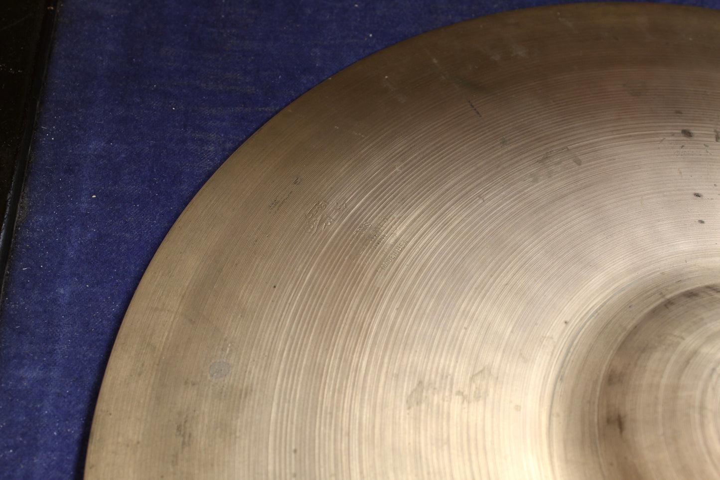 1930-40s A. Zildjian 13 3/4" First Stamp Cymbal 500g