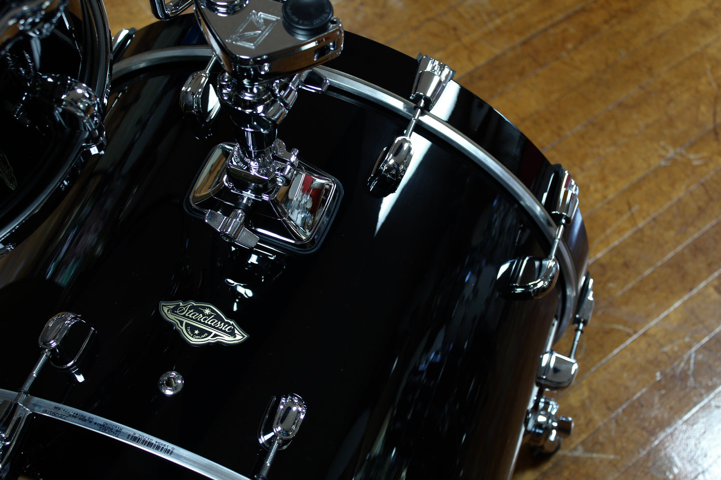 Tama Starclassic Walnut/Birch Kit in Piano Black Lacquer 14x20 14x14 8x12
