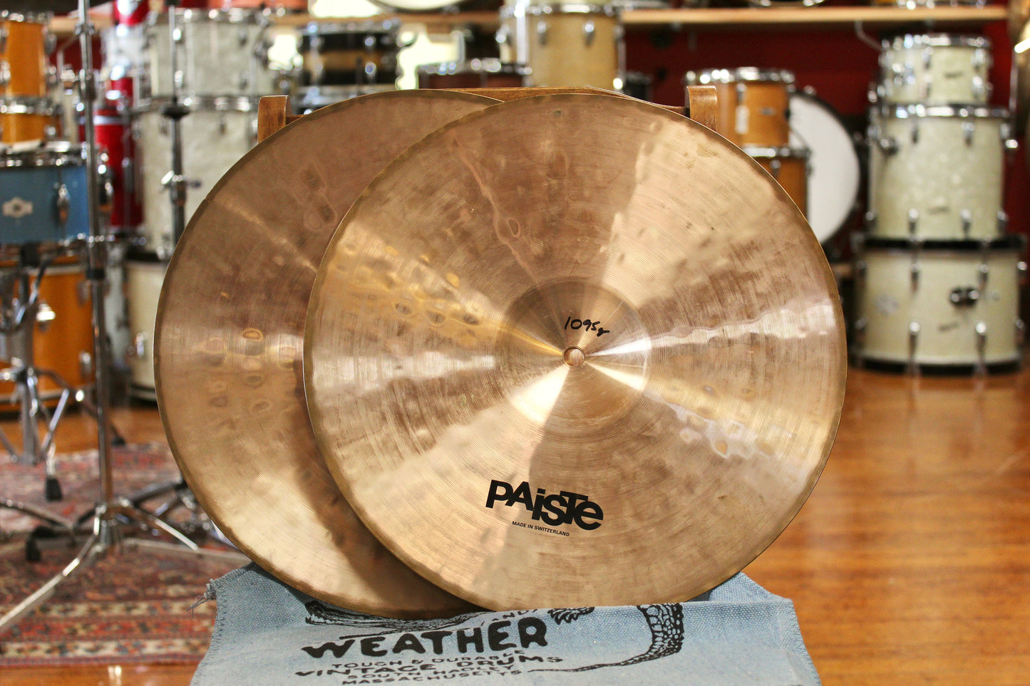 Paiste 14" Alpha Medium Hi-Hats 911/1095g