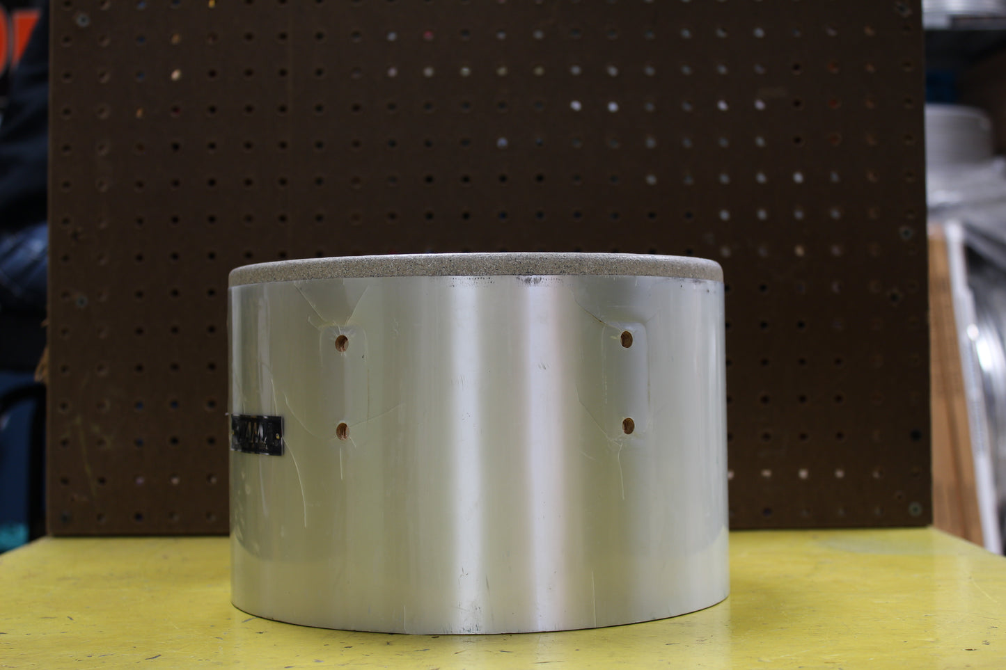 1980s Tama Imperialstar 6.5x10 Tom Tom Shell in Metallic White