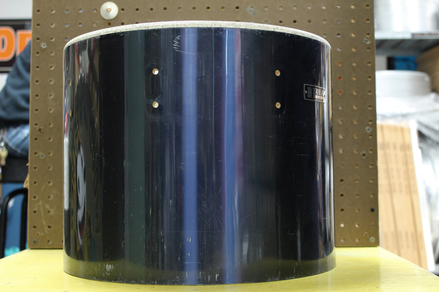 1980s Tama Imperialstar 12x15 Tom Tom Shell in Midnight Blue