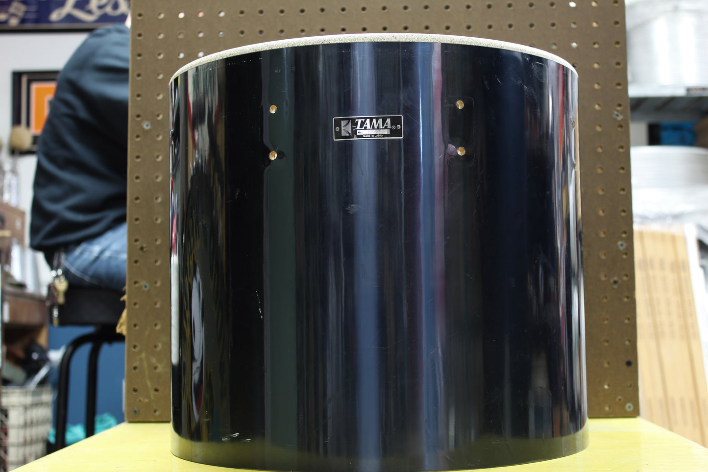 1980s Tama Imperialstar 14x16 Tom Tom Shell in Midnight Blue