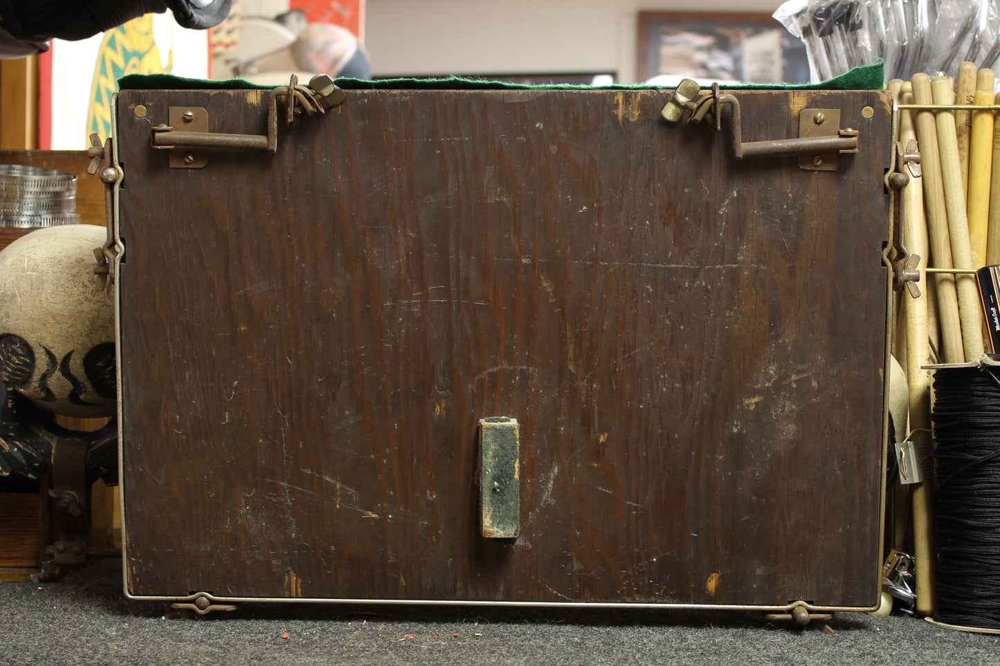 1920's Walberg and Auge Temple Block Set and Trap Table
