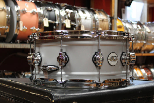 DW Design Series 6.5x14 Matte Aluminum Snare Drum