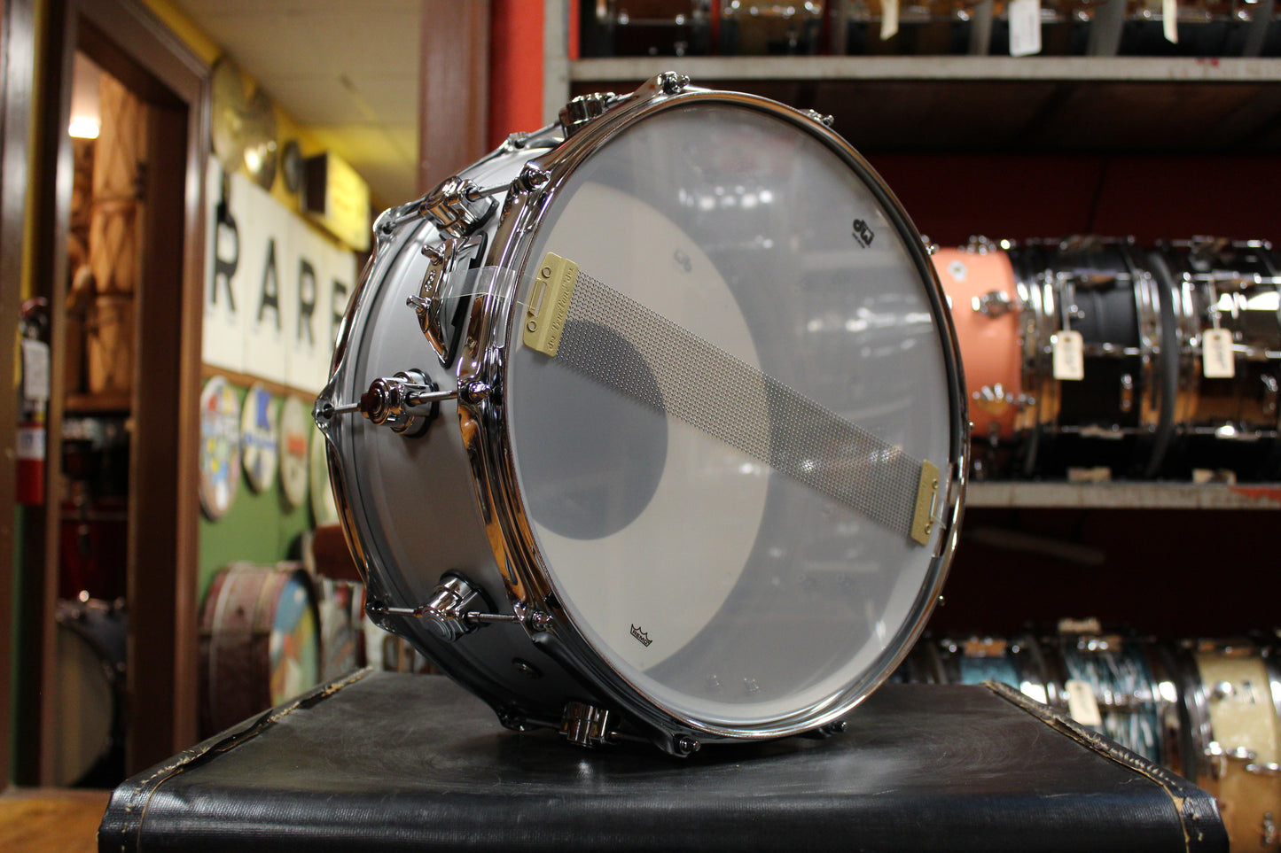 DW Design Series 6.5x14 Matte Aluminum Snare Drum