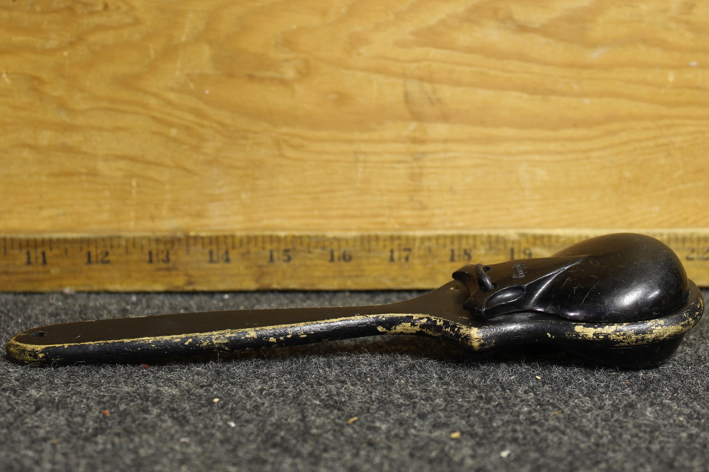1930's Ludwig Castanets on Handle in Black
