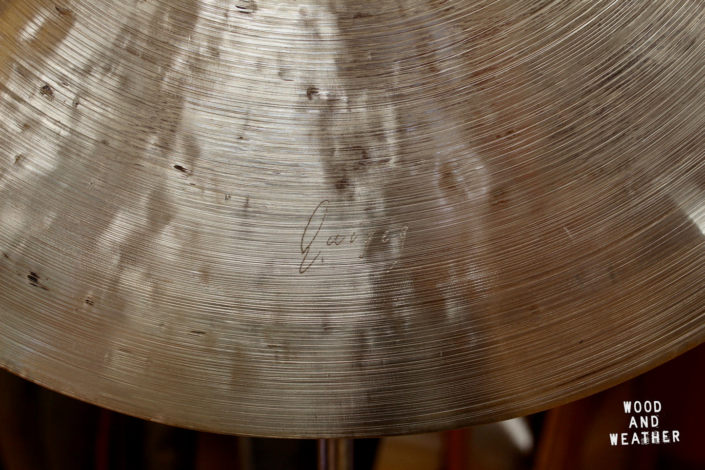 Quiqeg Cymbalsmith 20 1/8" Dirty Boppa Series Flat Ride Cymbal 2012g - Used