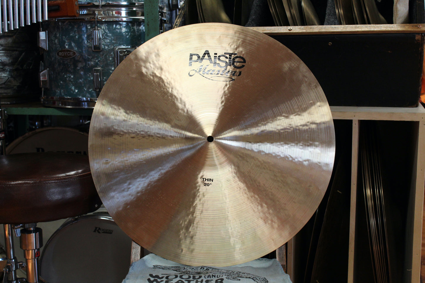 Used Paiste 20" Masters Thin Crash 1596g