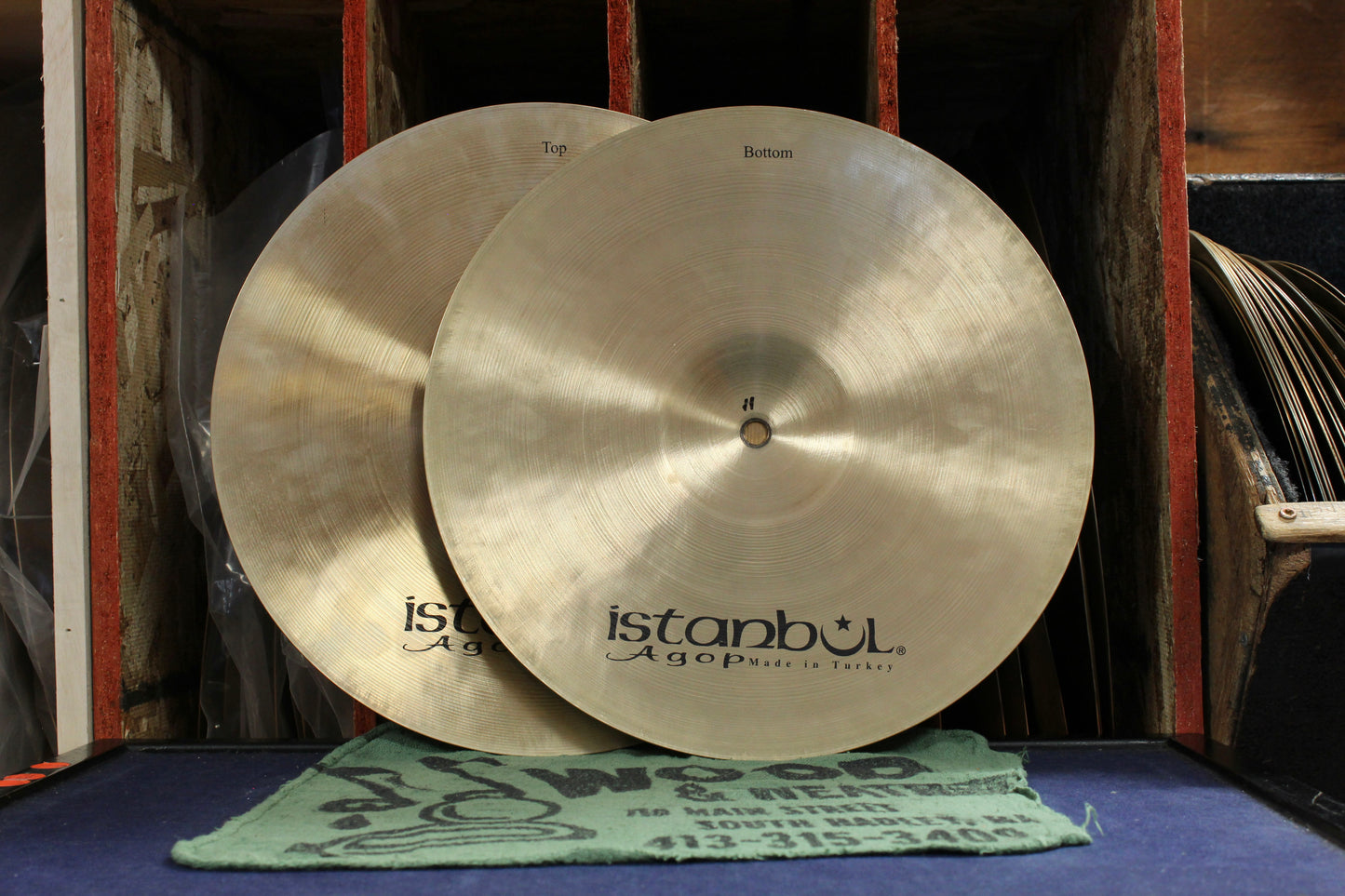 Istanbul Agop 14" Xist Hi-Hats 982/1178g