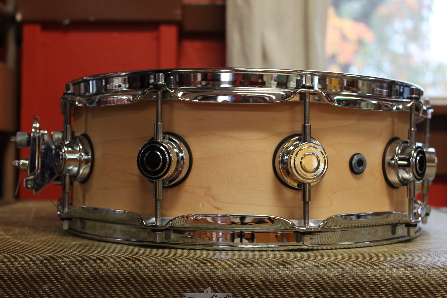DW Collector's Maple Standard 5"x14 Snare Drum in Natural Maple