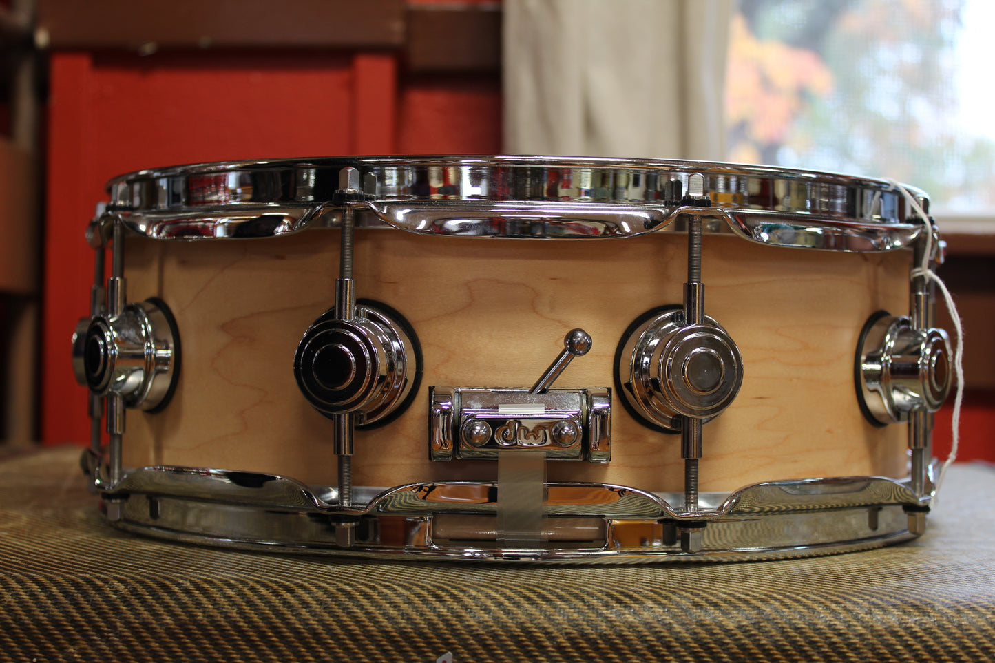 DW Collector's Maple Standard 5"x14 Snare Drum in Natural Maple