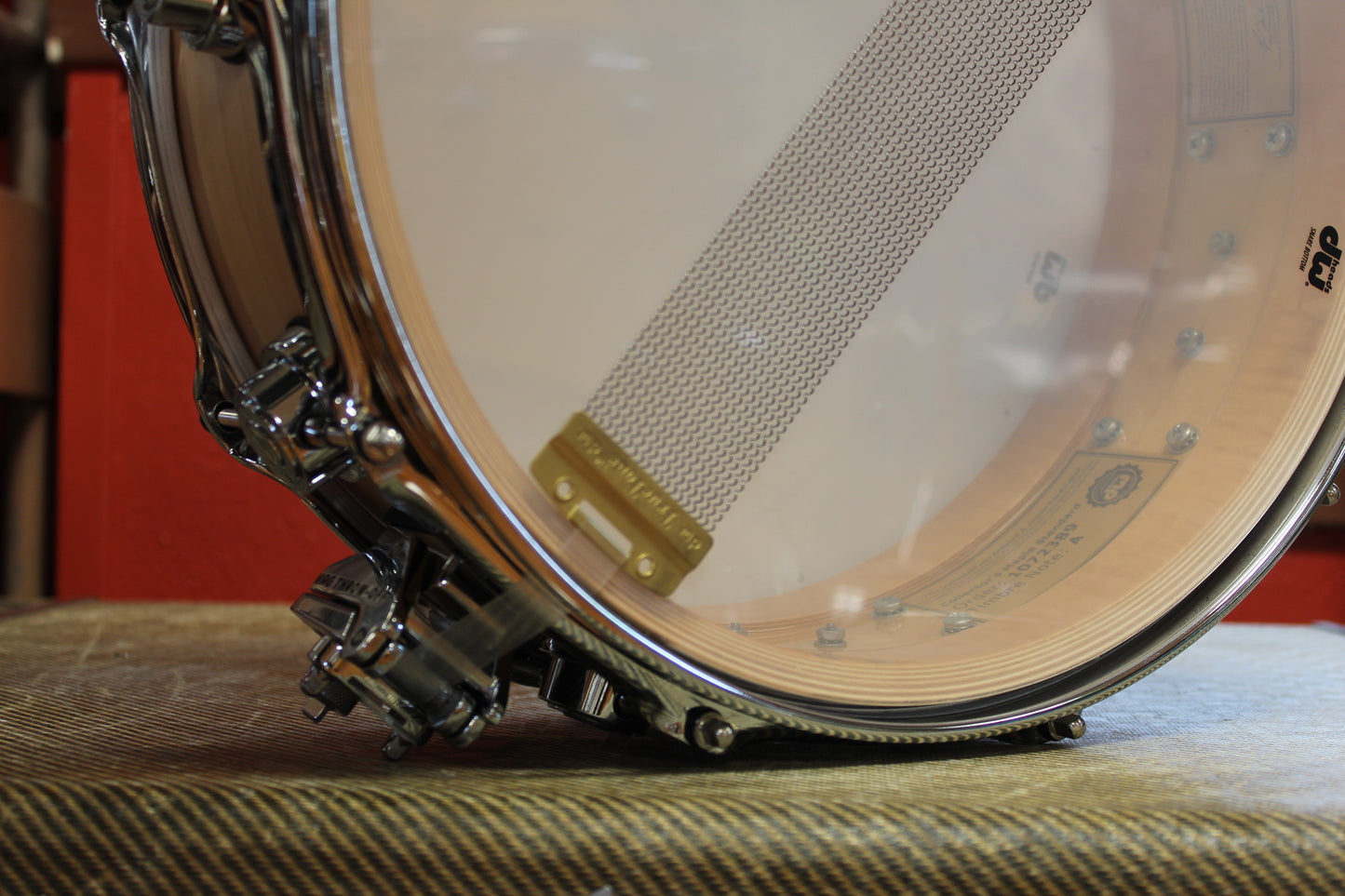 DW Collector's Maple Standard 5"x14 Snare Drum in Natural Maple